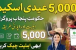 Maryam Nawaz Rs5000 Eidi Scheme Eligibility and Apply Method Guide